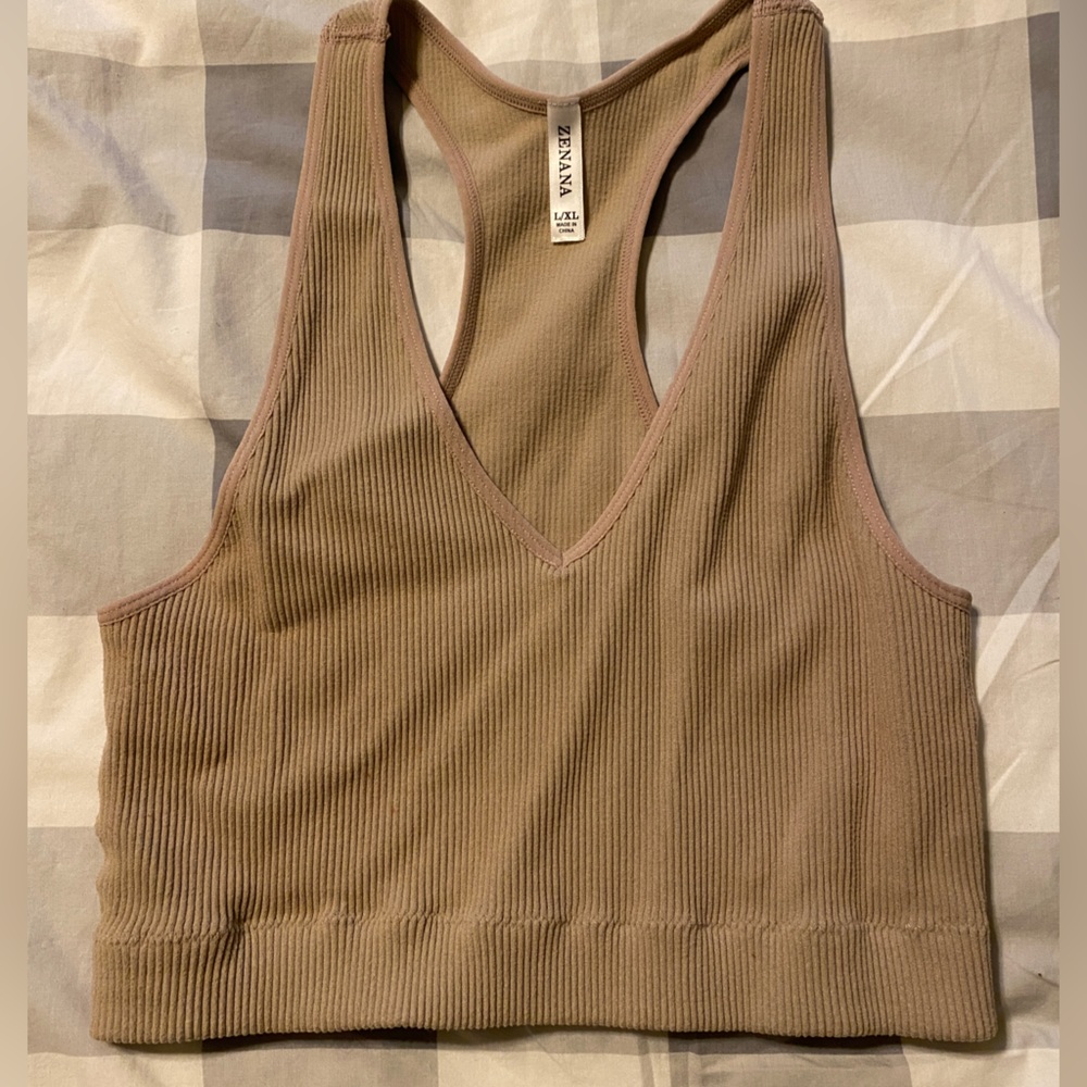 Zenana Vneck Viral Bralette